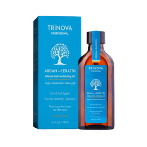 روغن مو آرگان کراتین و ترمیم کننده ترینوا TRINOVA
